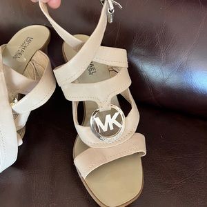 MICHAEL KORS Womens Shoes Sandals Heels 7.5